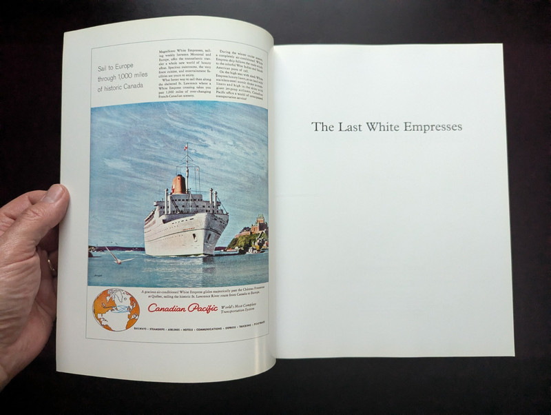 2V Last Of The White Empresses & Saxonia Sisters – Harvey Ocean Liner History gallery