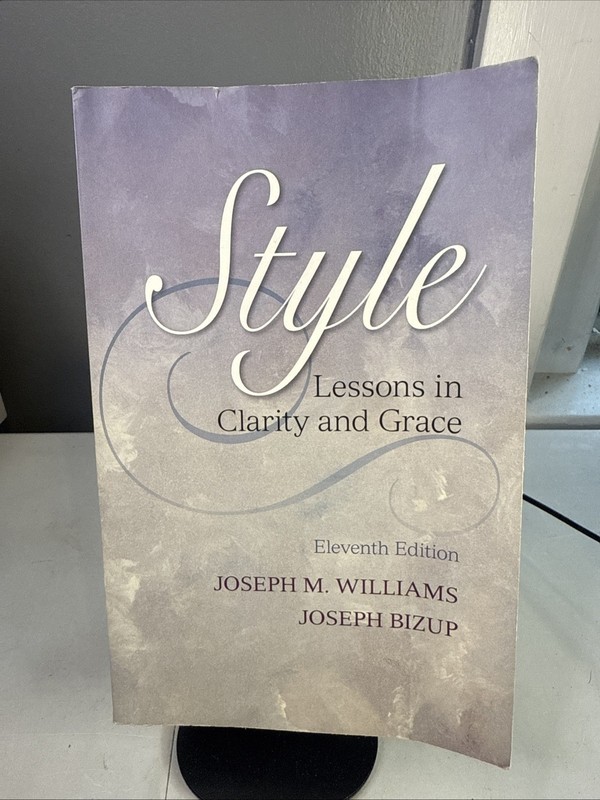 Style-Lessons in Clarity and Grace (11th edition) – Fair Condition