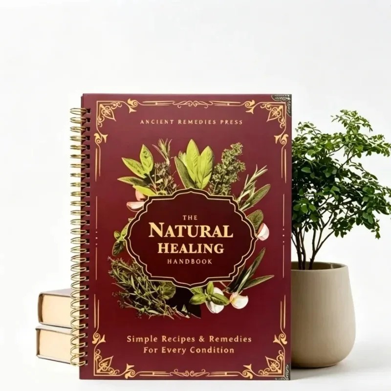 The Natural Healing Handbook, Spiral-Bound Guide for Herbal Remedies and Natural gallery