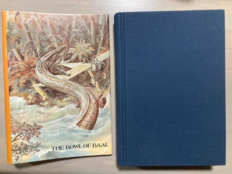 The Bowl of Baal Robert Ames Bennet 1975 Donald Grant 1st ed Lost Race Adventure