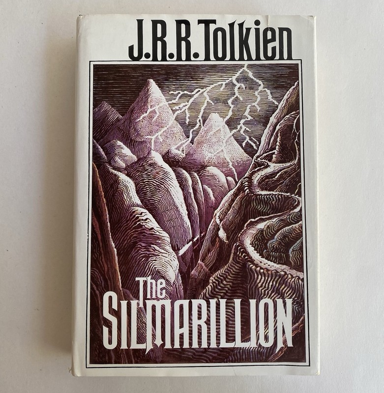 The Silmarillion, J.R.R. Tolkien 1977 w/ Map First US Edition 1st / 3rd Printing