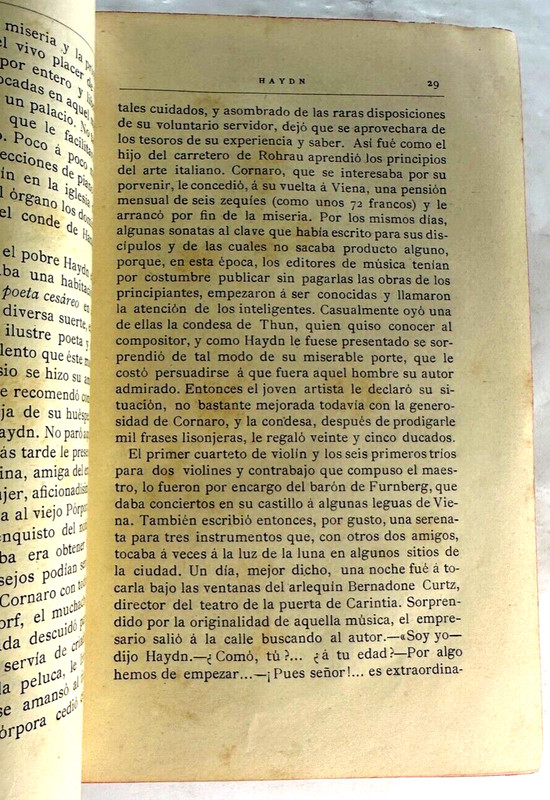 Libro Músicos Celebres 1884 - 417 Pages - Spanish C128 gallery