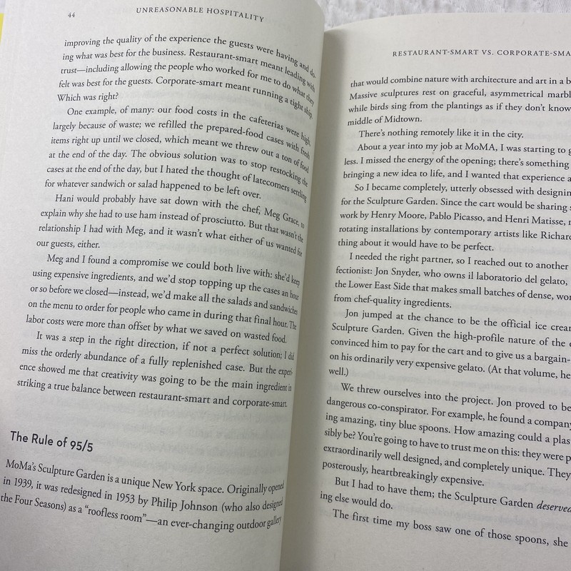 Unreasonable Hospitality Will Guidara Hardcover Business Leadership Customer Ser gallery