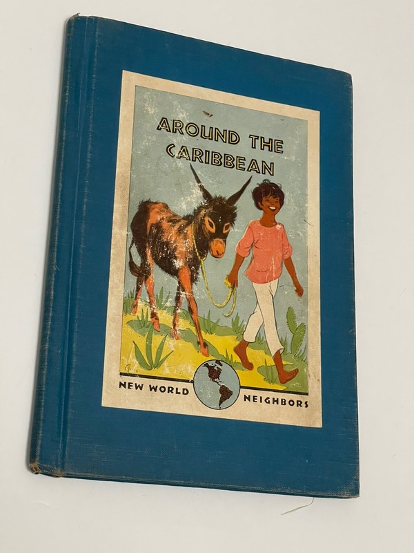 New World Neighbors Vintage HC Set of 5 Books Published in 1940's #b9 gallery