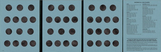 Whitman Folder For US Quarters Plain Blank Mini Album No 9044 Free US Shipping gallery
