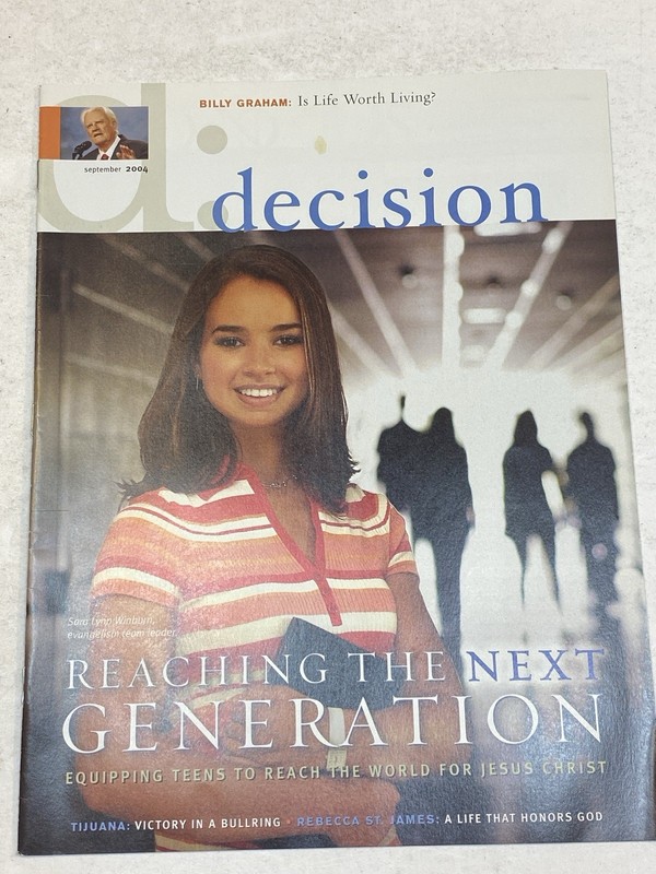 Decision Magazine 9 2004 Reaching Next Generation Teens Tijuana Rebecca St James