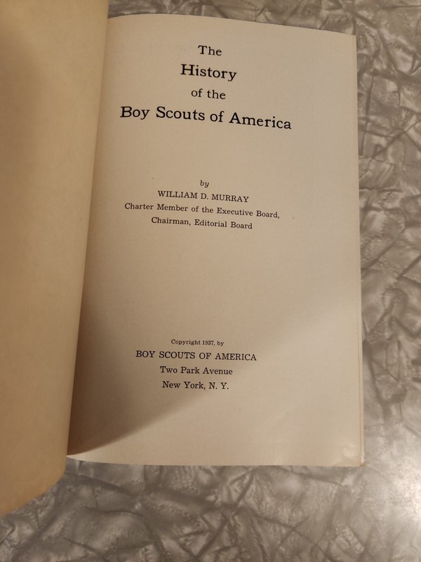 The History of the Boy Scouts of America, William D. Murray Hardcover gallery