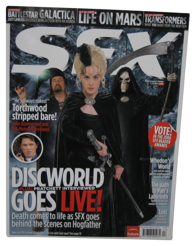 SFX Europe Sci-Fi Holiday 2006 Magazine Book #151 – (Hogfather Cover)