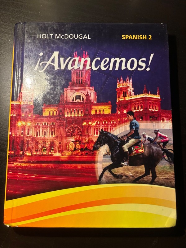 ¡Avancemos! Spanish 2 Textbook Holt McDougal