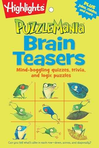 Brain Teasers: Mind-boggling quizzes, trivia, and logic – Paperback – Very Good