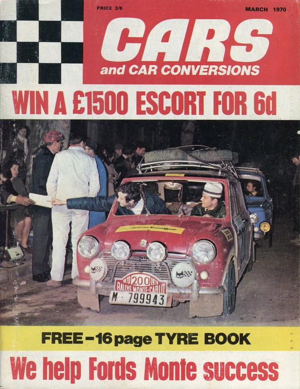 Cars and Car Conversions March 1970 Lotus Elan Europa Datsun Escort VW tuning