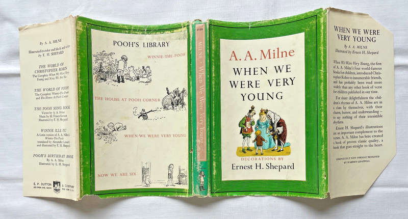 Winnie the Pooh Books by A.A. Milne, Lot of 4 (Dutton 1961) E. H. Shepard, HCDJ gallery