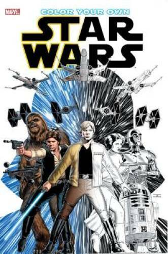Color Your Own Star Wars – Paperback By Cassaday, John – GOOD