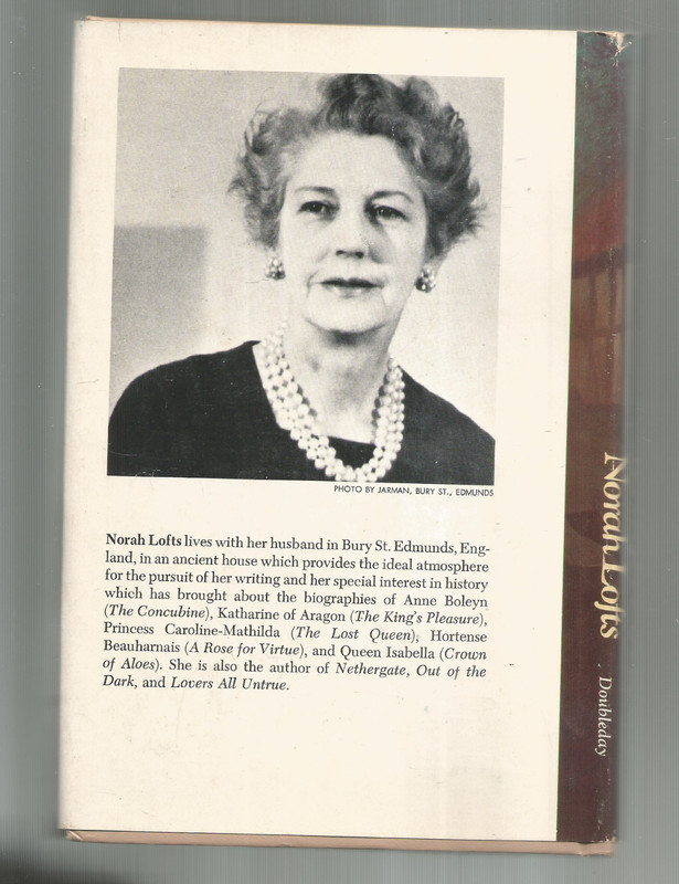 KNIGHT'S ACRE ( HC) NORAH LOFTS - VINTAGE ROMANCE 1975 -DOUBLEDAY ROM gallery