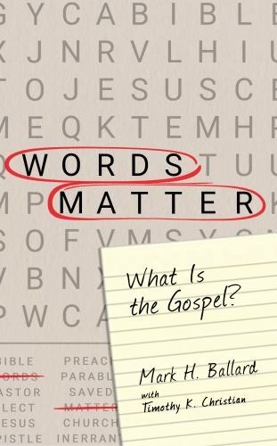 Words Matter: What Is the Gospel?, Like New Used, Free shipping in the US