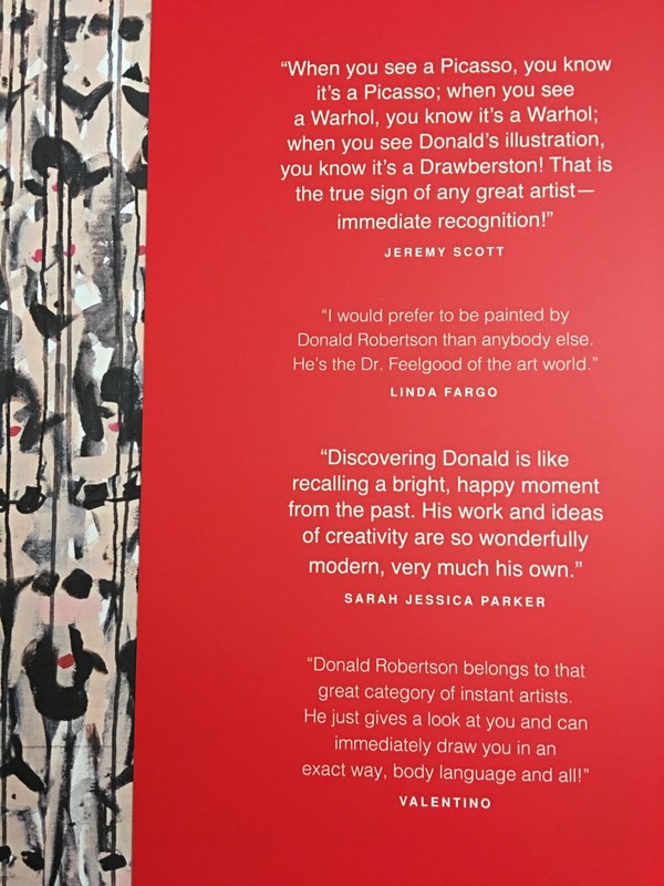 Donald: The Book - Art by Donald Robertson 2017 Assouline Hardcover John Demsey gallery