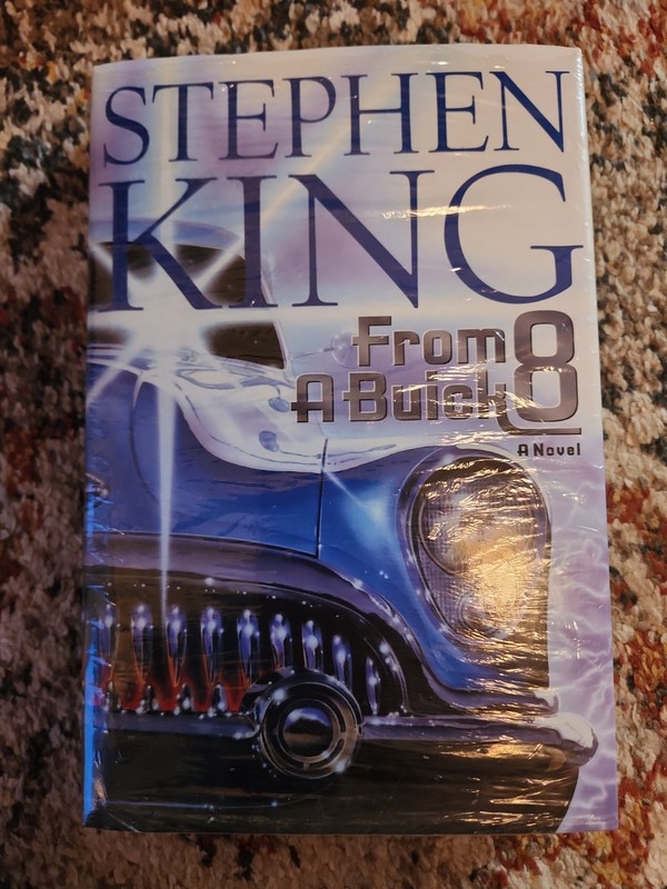 Signed Poster Stephen King From a Buick 8 1st Print Hardcover Near Fine