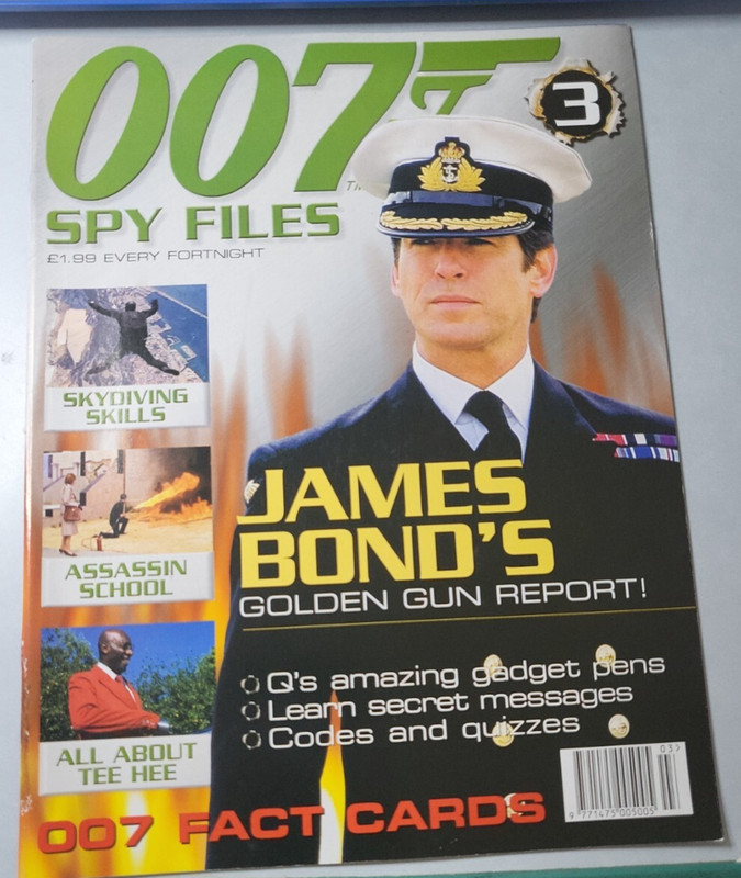 007 Spy Files 🎁 #3 Magazine James Bond 🎁 FAST POST
