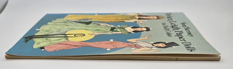 Tom Tierney Vivien Leigh Paper Dolls Book Full Color Complete Uncut Vintage gallery