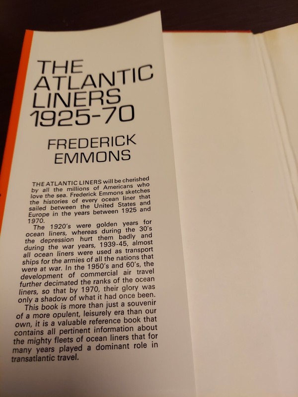 The Atlantic Liners 1925-1970 by Frederick Emmons gallery