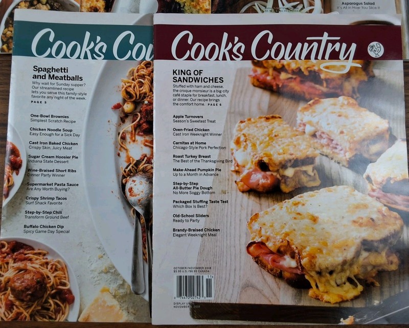 20 COOK'S COUNTRY Magazines Back Issues with Recipe Cards 2016-21 Special Issues gallery
