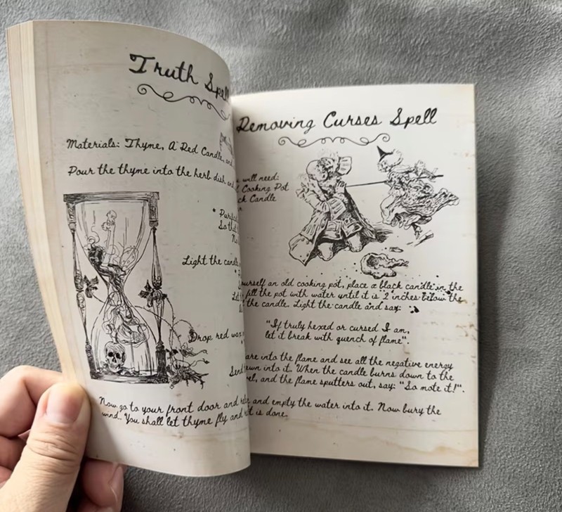 Old Handwritten Witchcraft Spell book – Grimoire for Wicca & Magick Witch Wiccan gallery