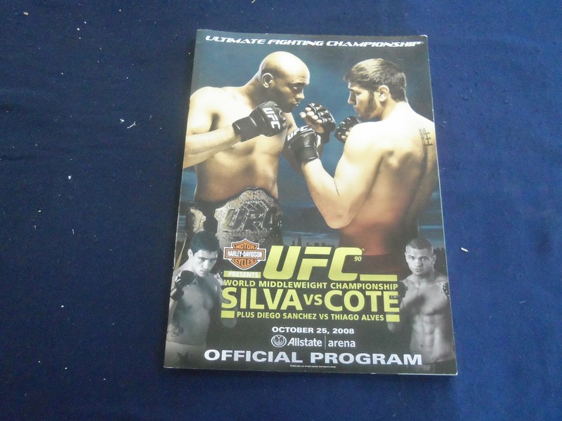 2008 OCTOBER 25 ULIMATE FIGHTING CHAMPIONSHIP PROGRAM – SILVA VS. COTE – ST 200G