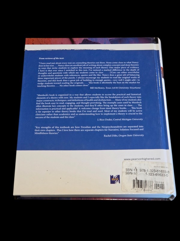 Theories of Counseling and Psychotherapy 4th Ed HC Nancy L. Murdock Pearson gallery