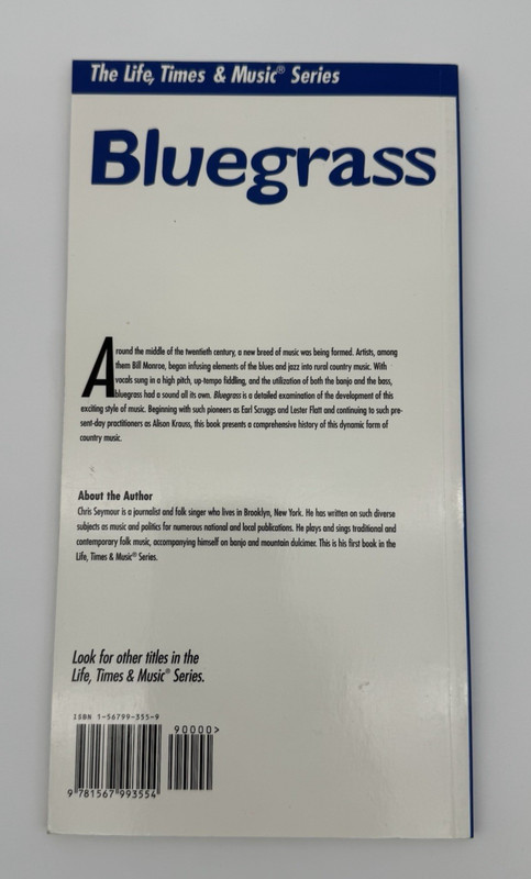 Bluegrass: Paperback Book The Life, Times,& Music Series Full-color Book gallery