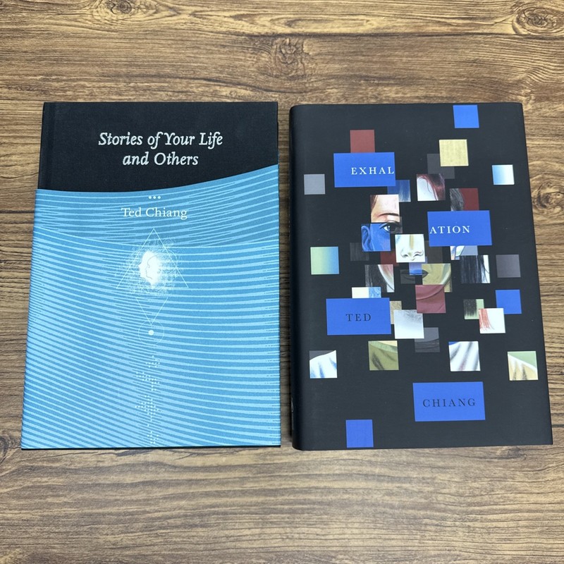 Stories of Your Life + Exhalation Ted Chiang Both: SIGNED 95/300 Subterranean
