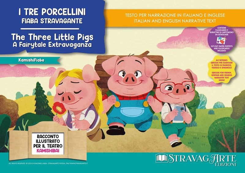 Linda Di Giacom I tre porcellini. Fiaba stravagante-The Three Little (Paperback)