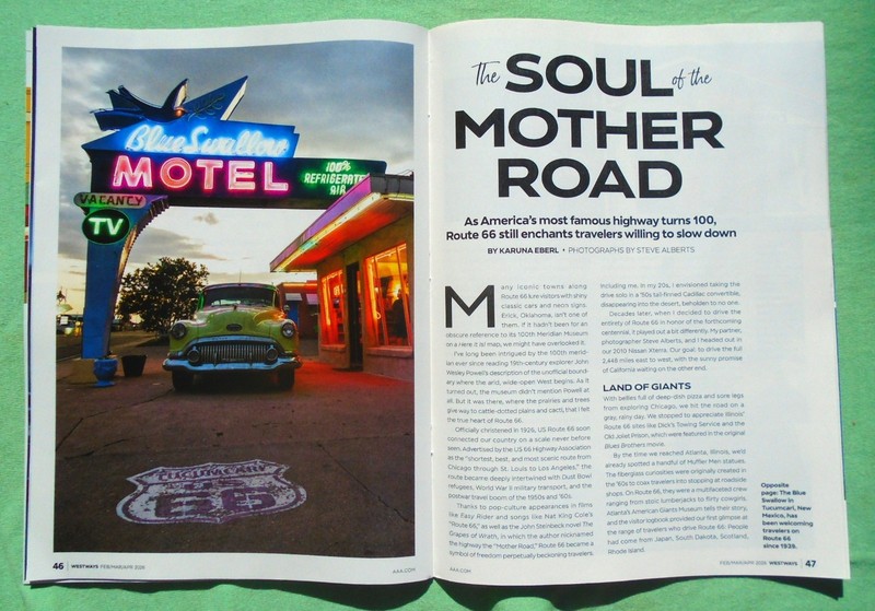 WESTWAYS Magazine Spring 2026 64 Pgs Route 66, Hybrids, 250th AAA Auto Club NEW gallery