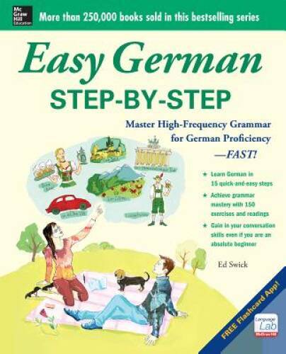 Easy German Step-by-Step (Easy Step-by-Step Series) – Paperback – VERY GOOD