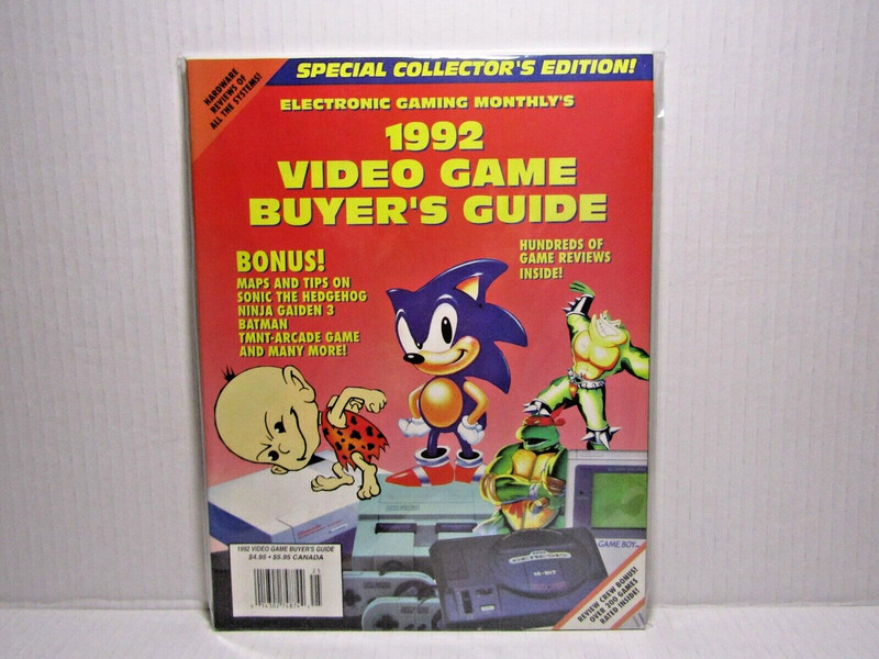 1992 Video Game Buyer’s Guide Special Collector’s Edition Magazine