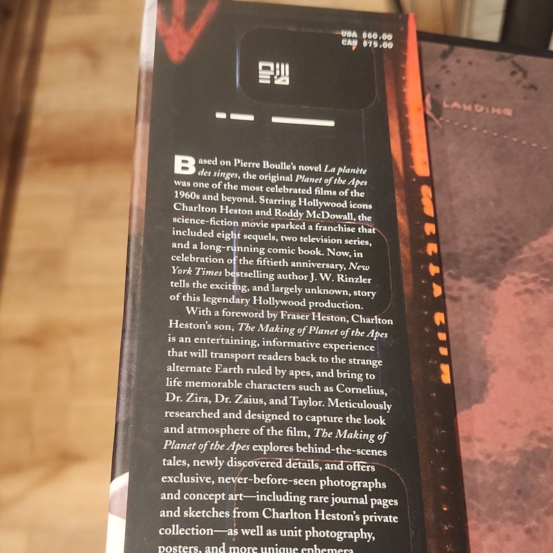The Making of Planet of the Apes by J.W. Rinzler Hardcover Harper Design gallery