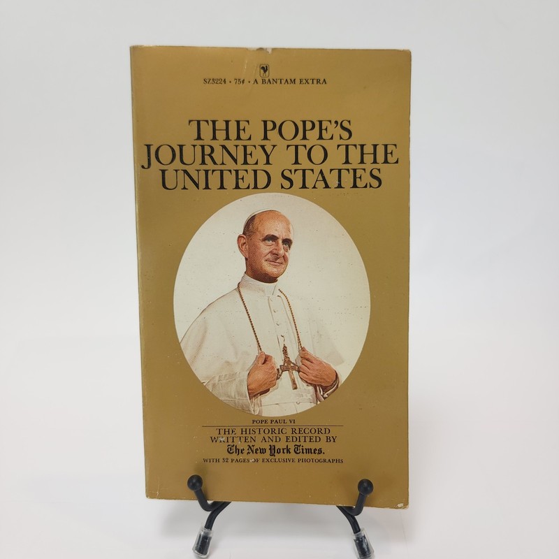 The Pope’s Journey to the United States by The New York Times – Bantam – 1965