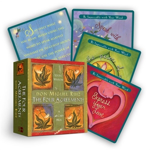 Four Agreements Cards (Shrink-Wrapped Pack)