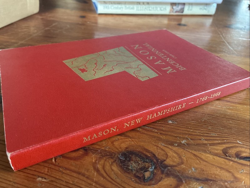 Mason New Hampshire Bicentennial 1768-1968 Book Illustrated gallery