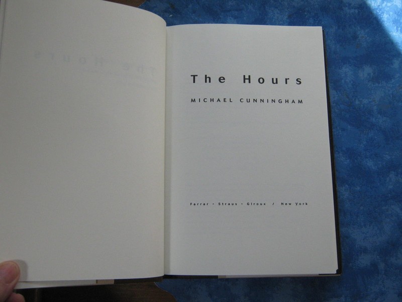 THE HOUR Michael Cunningham HCDJ 1998 1st Edition PULITZER PRIZE Mint gallery