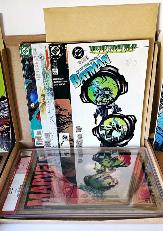 Best Mystery Box ⚡️ 5X Comics 1977s to 2000s F to NM, chance to win signed & CGC gallery
