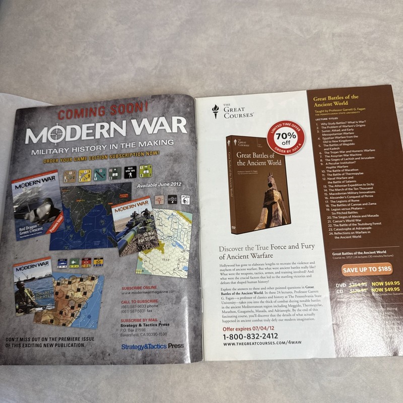 World at War Military History Magazine #24 With Complete War Game - Sedan 1940 gallery