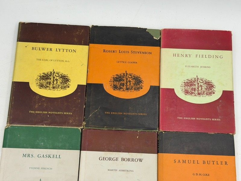 Vintage English Novelists Series 8 Book Lot Swallow Press Scott Stevenson gallery