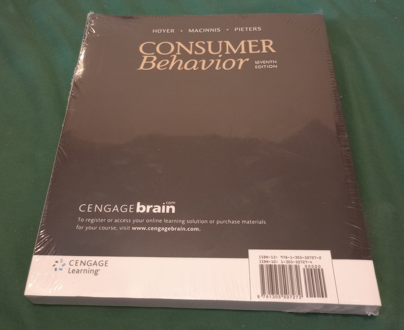 Consumer Behavior by Deborah J. MacInnis, Rik Pieters and Wayne D. Hoyer 7th edi gallery