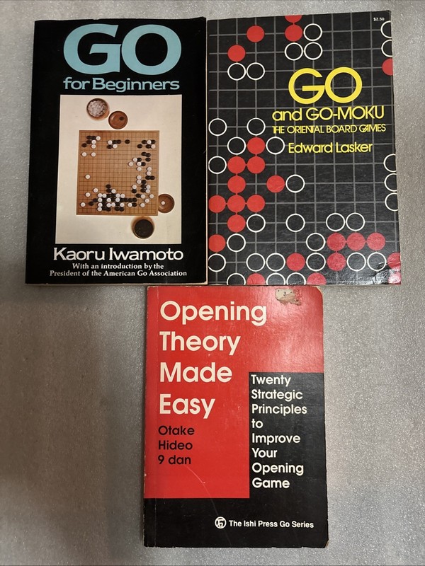Go and Go-Moku, Go For Beginners, Opening Theory – 3 Asian Board Games Paperb