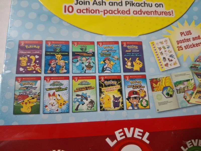 Pokemon Reader Collection 10 Level 2 Readers New In Box Sealed gallery