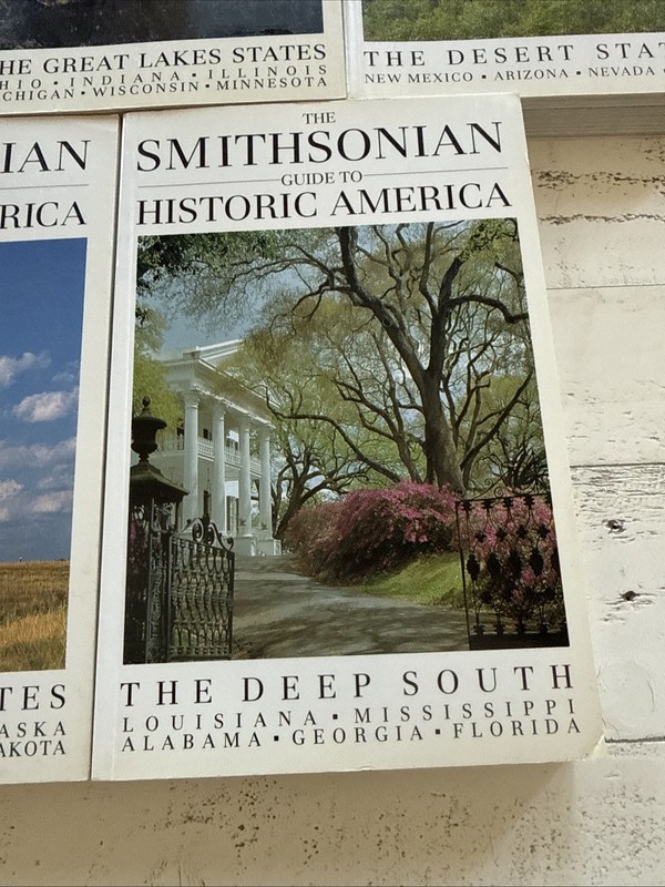 Smithsonian Guide to Historic America 5 Vol PB Lot Stewart Tabori & Chang gallery