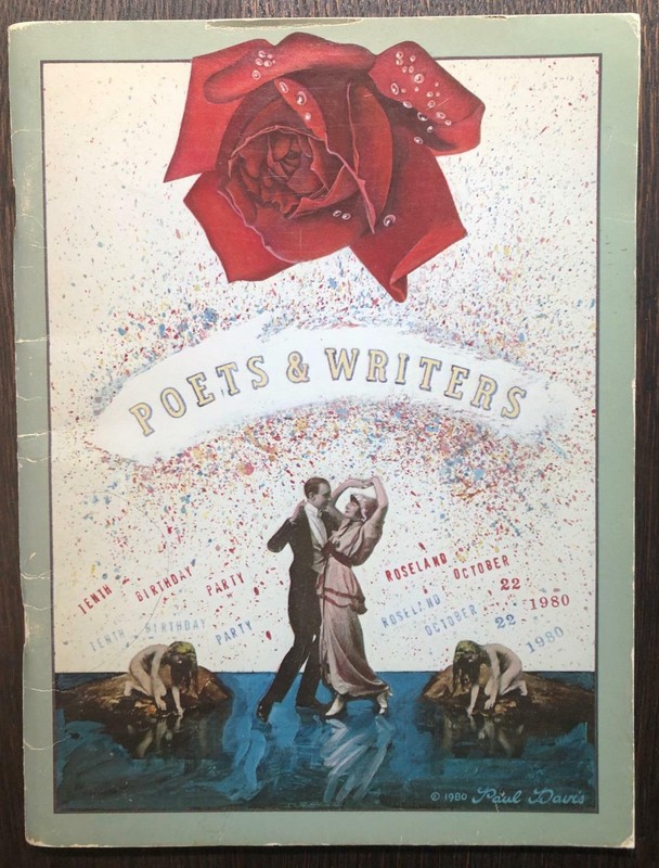 Poets & Writers Inc Tenth Birthday Party SIGNED Roseland Oct 22 1980 Chapbook