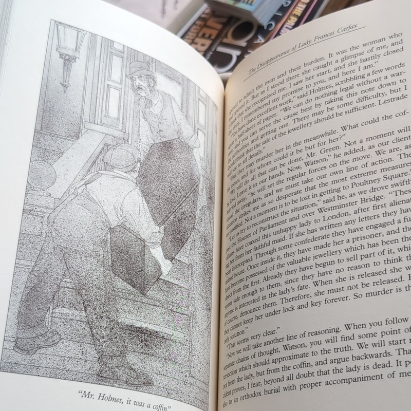 Sir Arthur Conan Doyle The Further Adventures of Sherlock Holmes HC Illus 1993 gallery