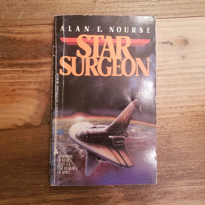 Star Surgeon Alan E Nourse PB 1st Ace Edition Vintage Sci-fi Paperback Book Vtg