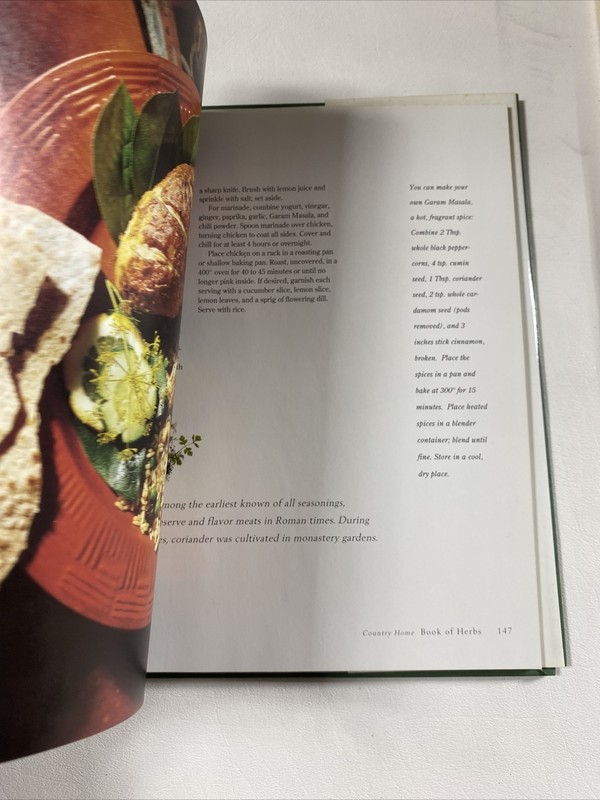 Country Home Book Of Herbs - Country Home Staff (1994, Dust Jacket) gallery